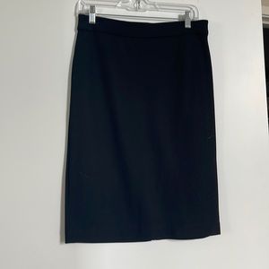 Black pencil skirt